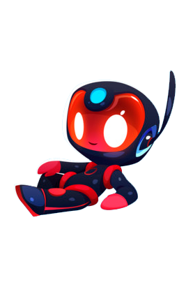 Robô animado de Bruno Ricardo