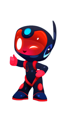 Robô animado de Bruno Ricardo