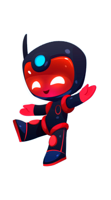 Robô animado de Bruno Ricardo